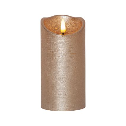 Eglo 411501 - LED jõulukaunistus FLAME LED/0,03W/2xAA kuldne