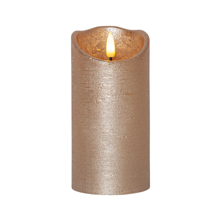 Eglo 411501 - LED jõulukaunistus FLAME LED/0,03W/2xAA kuldne