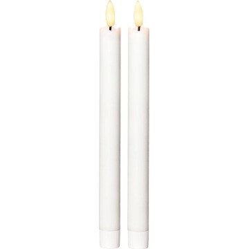 Eglo 411505 - Komplekt 2x LED-küünal FLAMME LED/1xAAA valge