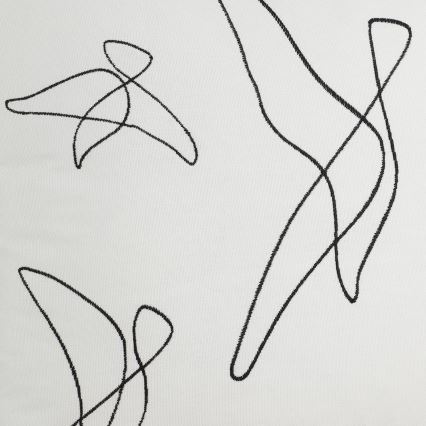 Eglo - Dekoratiivne padi 45x45 cm valge/must