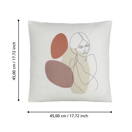 Eglo 420008 - dekoratiivpadi CHEVERY 45x45 cm mitmevärviline