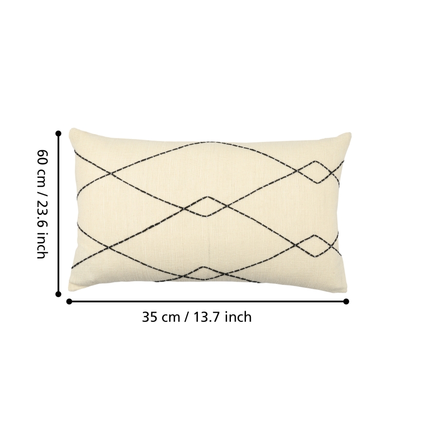 Eglo 420042 - Dekoratiivpadi CHEVERY 35x60 cm beež/must