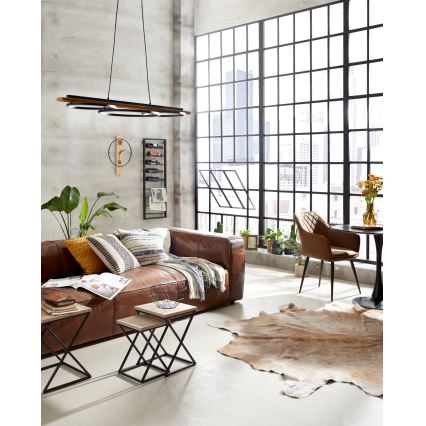 Eglo 420052 - Dekoratiivpadi CHEVERY 50x50 cm kreemjas/must