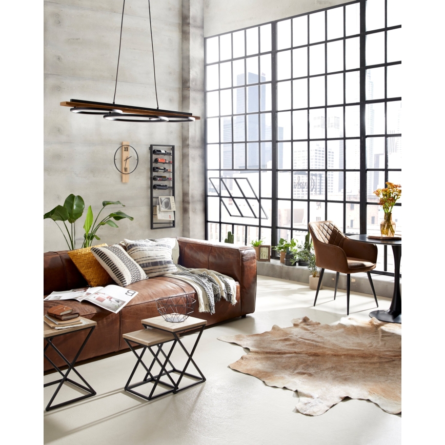 Eglo 420052 - Dekoratiivpadi CHEVERY 50x50 cm kreemjas/must