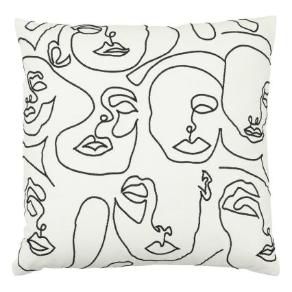 Eglo - Dekoratiivne padi 45x45 cm valge/must
