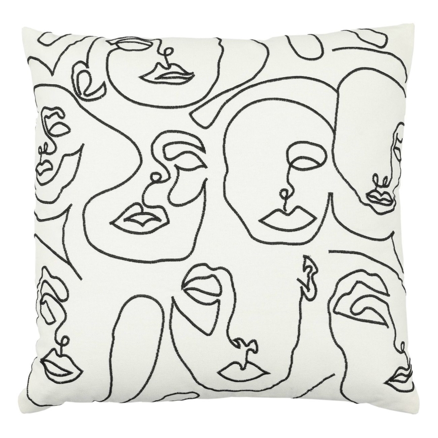 Eglo - Dekoratiivne padi 45x45 cm valge/must