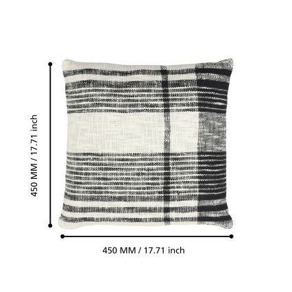 Eglo 420061 - Dekoratiivpadi CHEVERY 45x45 cm kreemjas/must