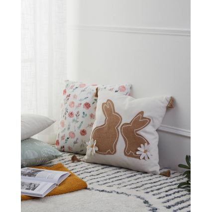 Eglo 420097 - Sisustuspadi CHEVERY 45x45 cm beež/pruun