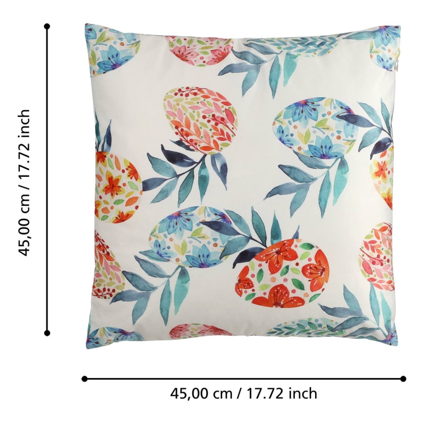 Eglo 420101 - Dekoratiivpadi GEBENG 45x45 cm sinine/punane