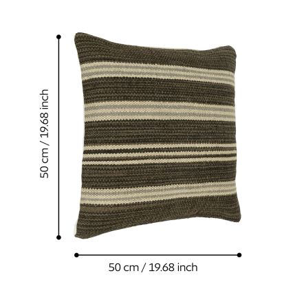 Eglo 420104 - Dekoratiivne padi CHEVERY 50x50 cm pruun