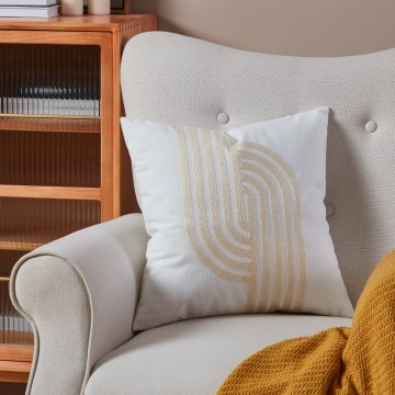 Eglo 420241 - Dekoratiivpadi BERHALA 45x45 cm valge/beež