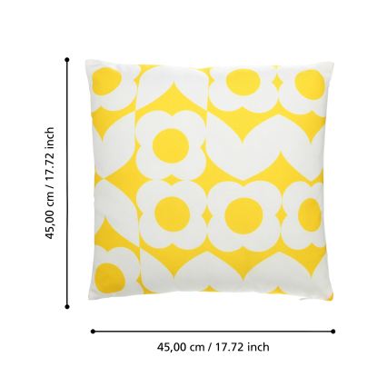 Eglo 420245 - Dekoratiivpadi TSUNAN 45x45 cm kollane