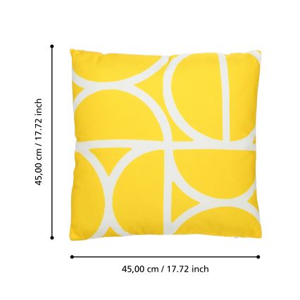 Eglo 420248 - dekoratiivne padi TSUNAN 45x45 cm kollane