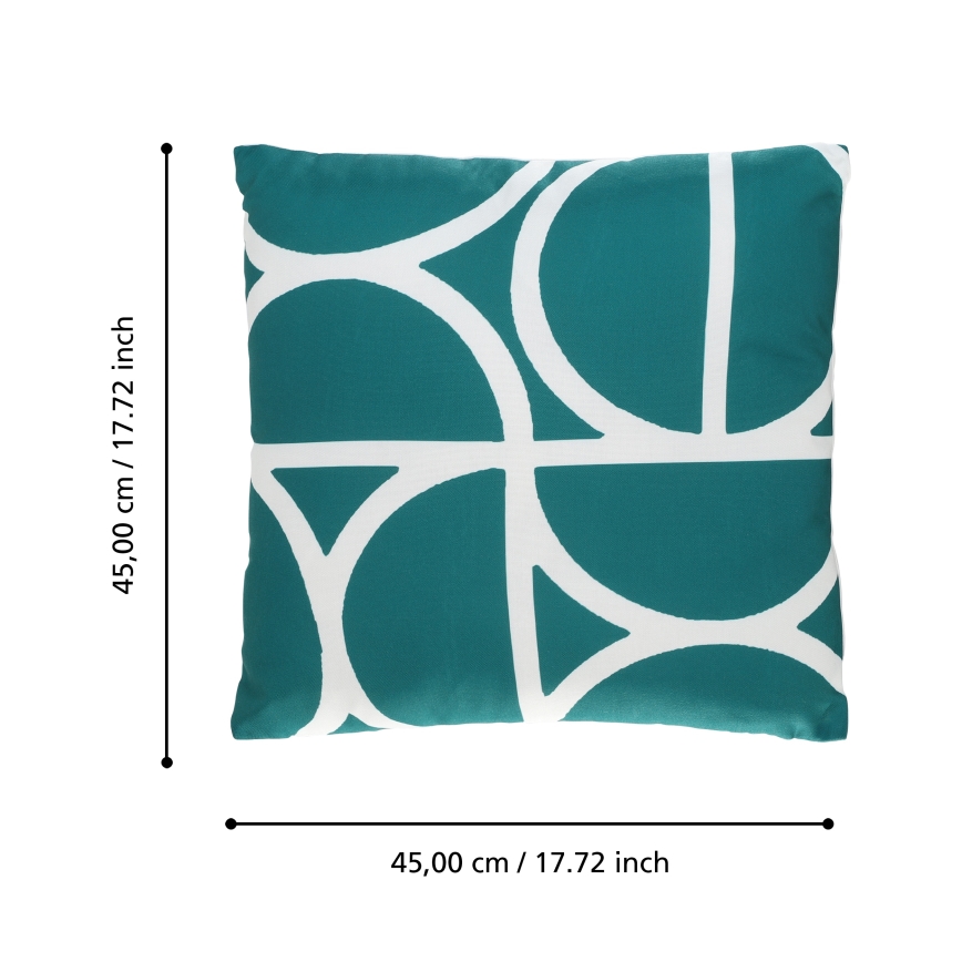 Eglo 420249 - Dekoratiivne padi TSUNAN 45x45 cm roheline