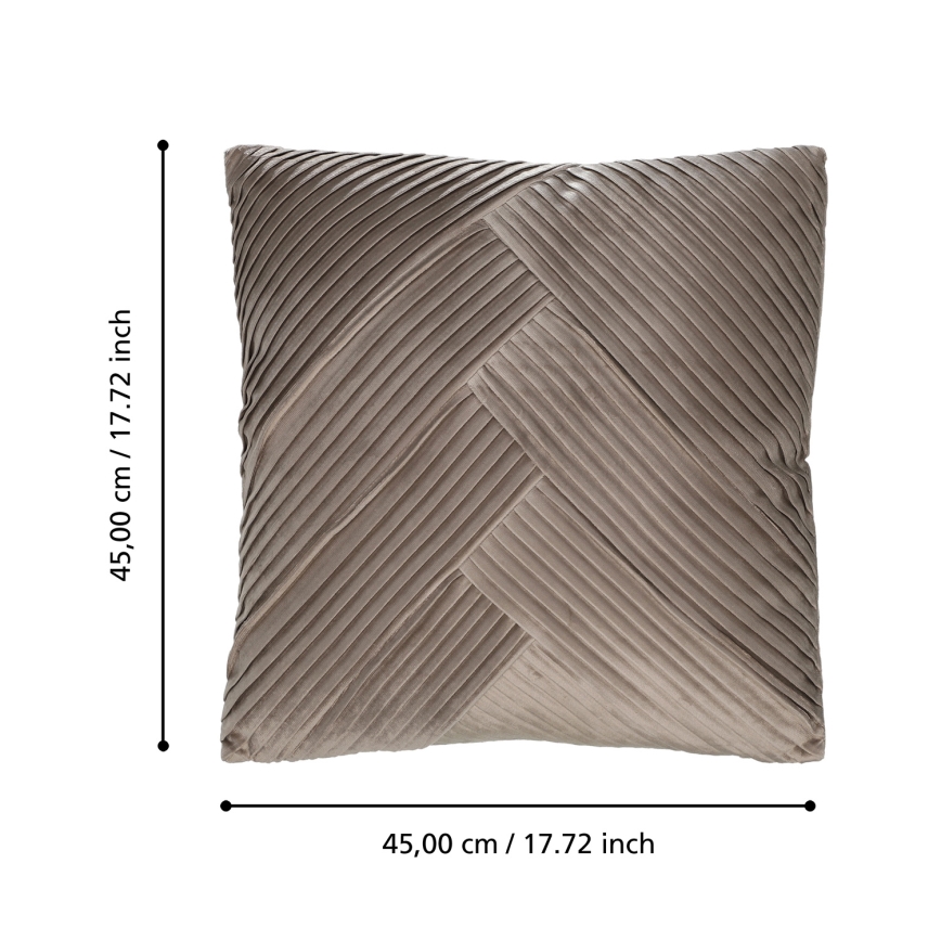 Eglo 420266 - Dekoratiivpadi SHOURA 45x45 cm pruun