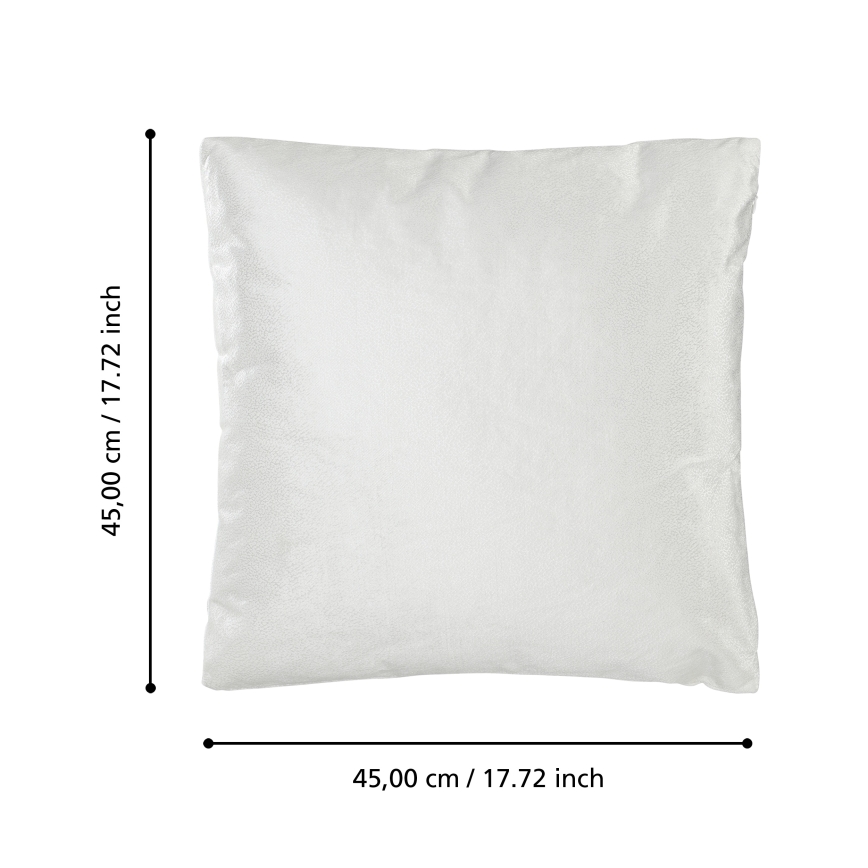 Eglo 420286 - Dekoratiivpadi SINGU 45x45 cm valge