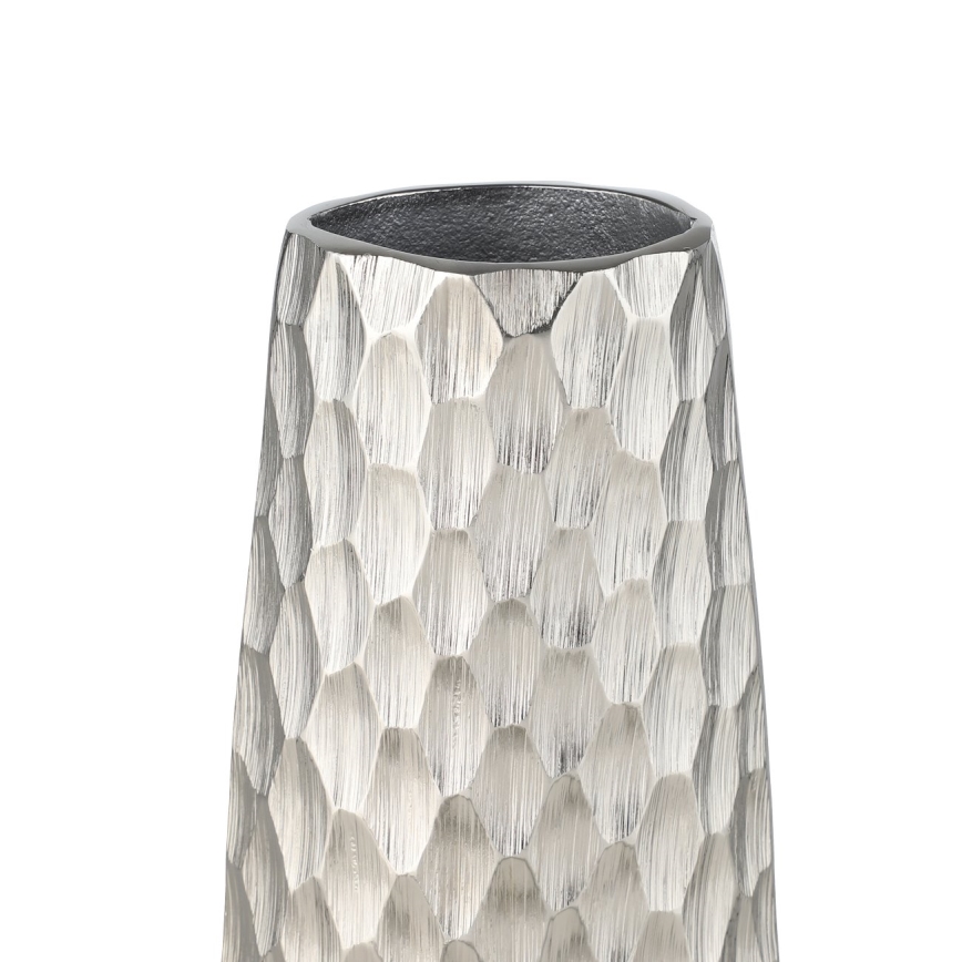 Eglo - Metallvaas 31x12 cm hõbedane