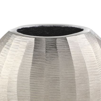 Eglo - Metallvaas 13x15 cm hõbedane