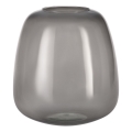 Eglo 421081 - Klaasvaas DELNITE 24,5x23 cm must/suitsuhall