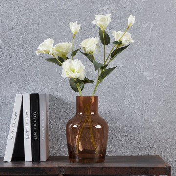 Eglo 421221 - Klaasvaas SIRANANA 22x14,5 cm pruun/suitsune