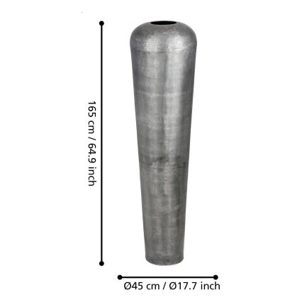 Eglo 421333 - metallvaas MIYAZAKI 165x45 cm hall