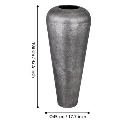 Eglo 421336 - Metallist vaas MIYAZAKI 108x45 cm hall