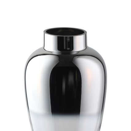 Eglo 421359 - Klaasvaas KENYASI 27x15,5 cm läikiv kroom