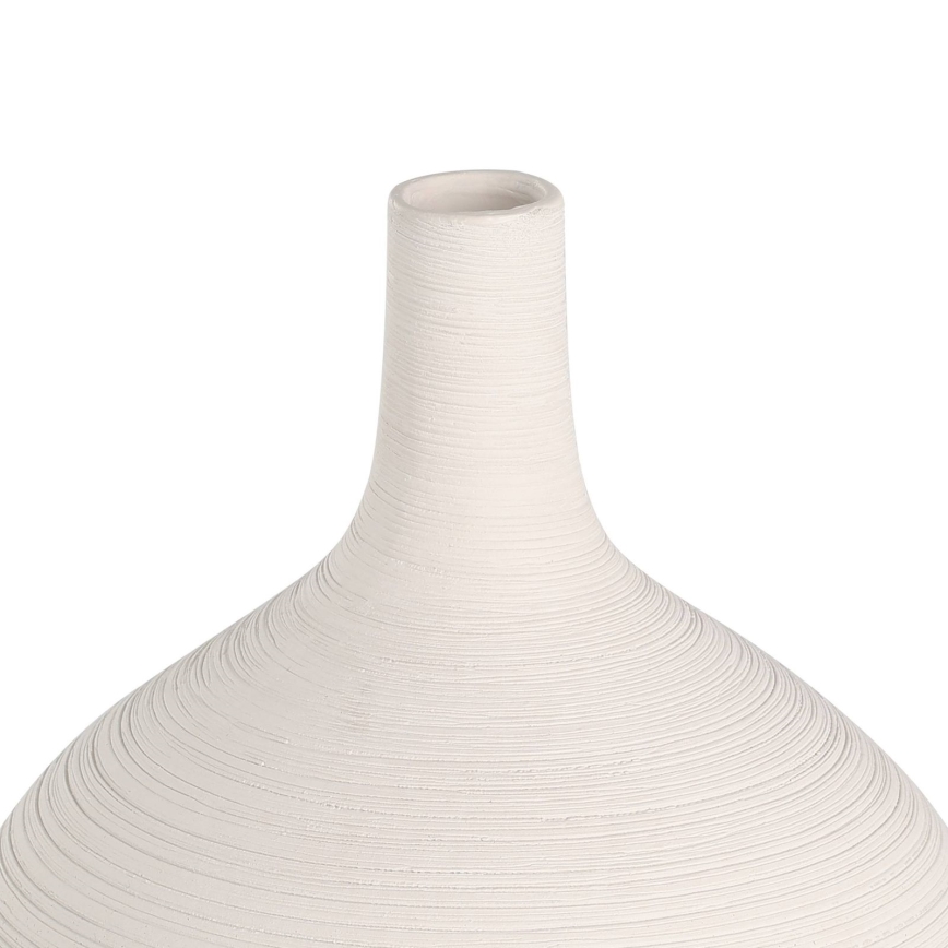 Eglo - Keraamiline vaas 22x16 cm valge/kuldne