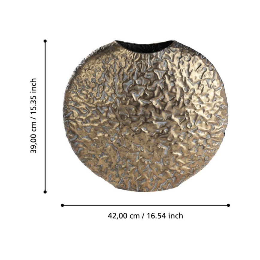 Eglo 421637 - Metallvaas LENGGENG 39x42 cm pronksitoonis