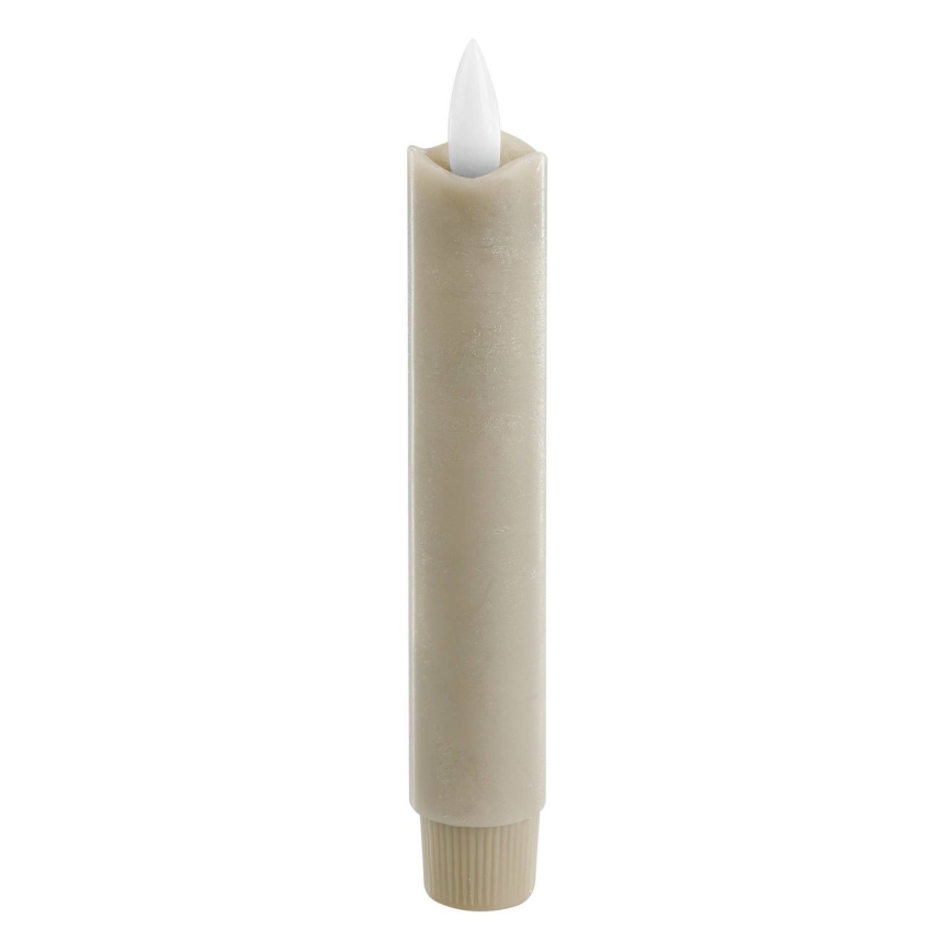 Eglo - KOMPLEKT 2X LED Küünal LED/1xAAA 15 cm beež