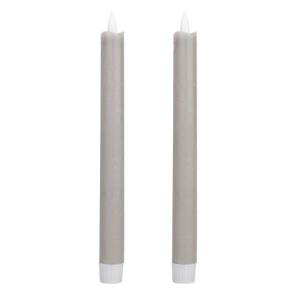 Eglo - KOMPLEKT 2X LED Küünal LED/1xAAA 24,5 cm hall