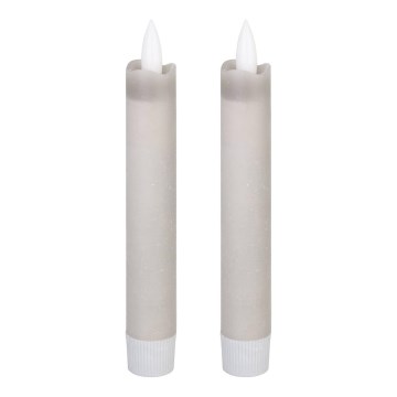 Eglo 422223 - KOMPLEKT 2X LED Küünal ANTANABE LED/1xAAA 15 cm hall