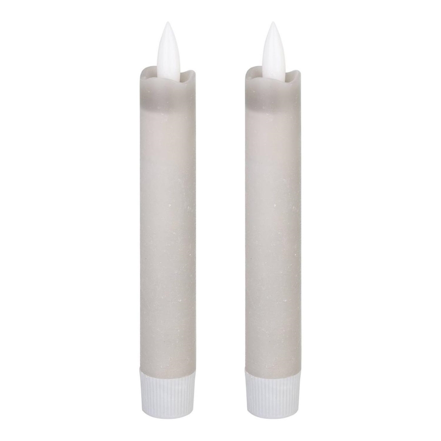 Eglo 422223 - KOMPLEKT 2X LED Küünal ANTANABE LED/1xAAA 15 cm hall