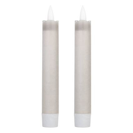 Eglo 422223 - KOMPLEKT 2X LED Küünal ANTANABE LED/1xAAA 15 cm hall