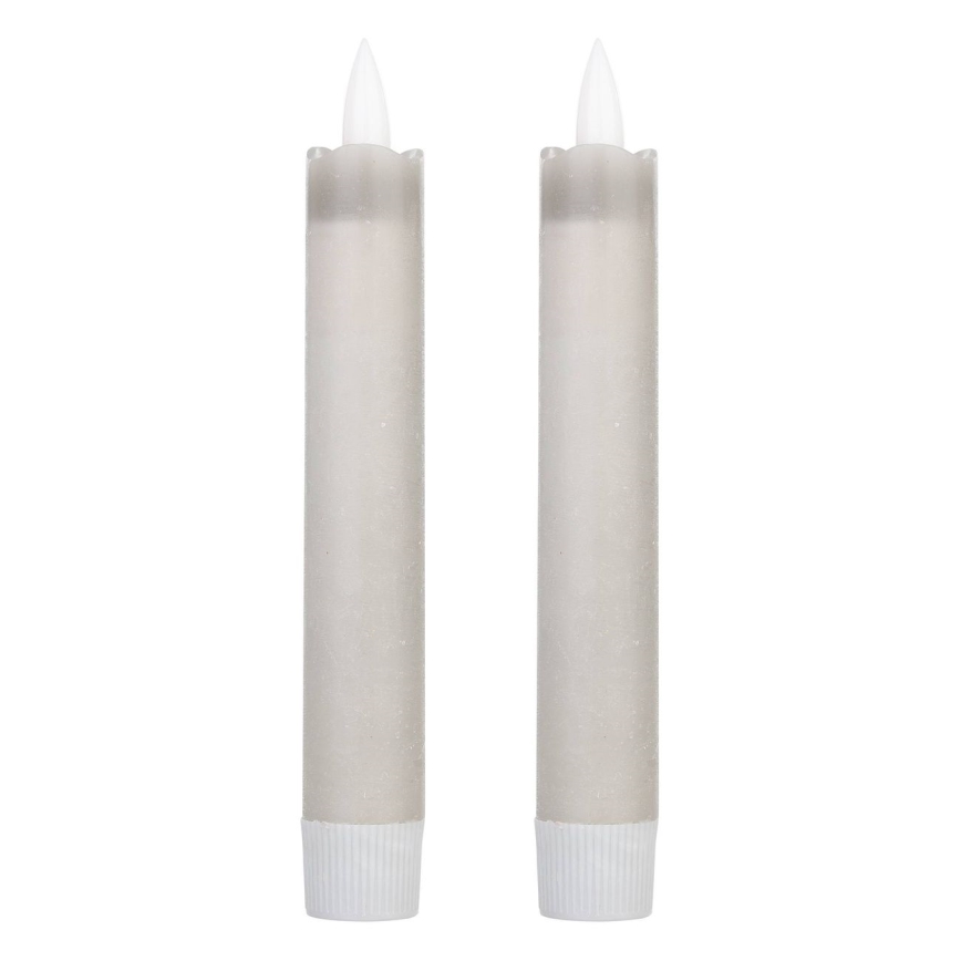 Eglo 422223 - KOMPLEKT 2X LED Küünal ANTANABE LED/1xAAA 15 cm hall