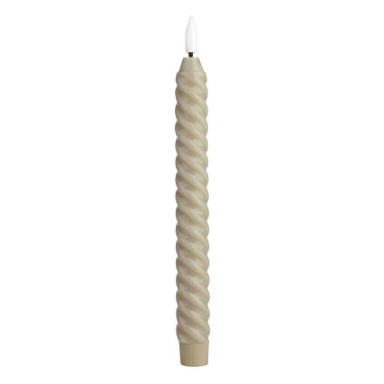 Eglo - KOMPLEKT 2X LED Küünal LED/1xAAA 24,5 cm beež
