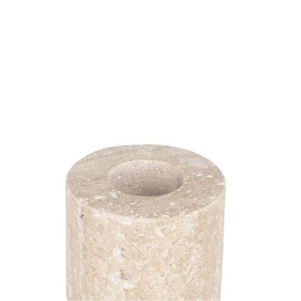 Eglo - Küünlajalg 5x5 cm beež marmor/beež