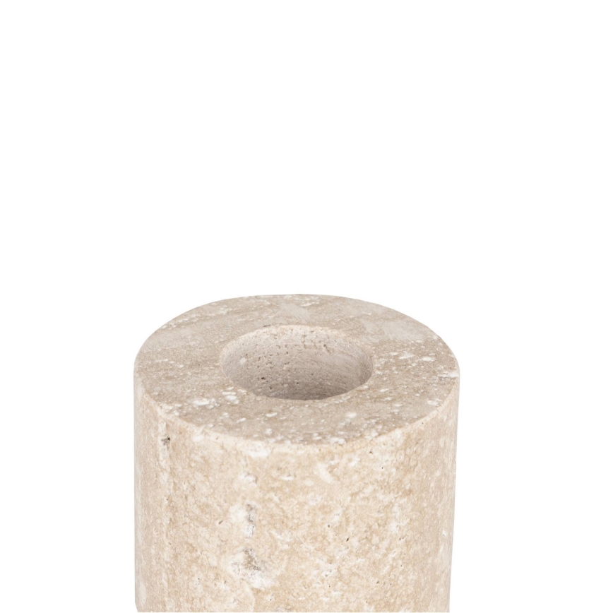 Eglo - Küünlajalg 5x5 cm beež marmor/beež