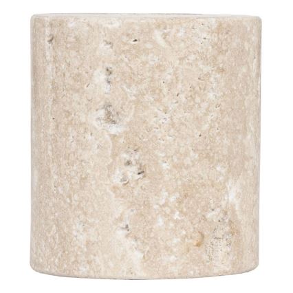 Eglo - Küünlajalg 5x5 cm beež marmor/beež