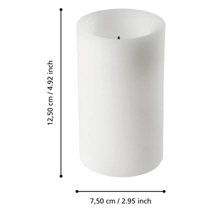 Eglo - LED Küünal LED/2xAA soe valge