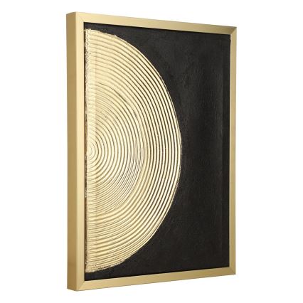 Eglo - KOMPLEKT 2x Maal lõuendil 43x33 cm must/kuldne
