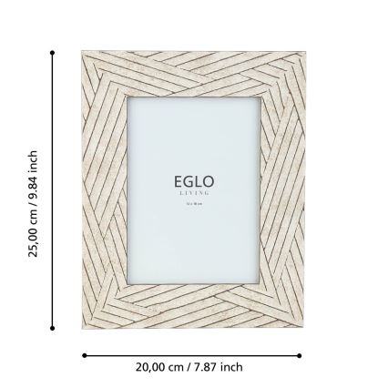 Eglo - Pildiraam 13x18 cm beež