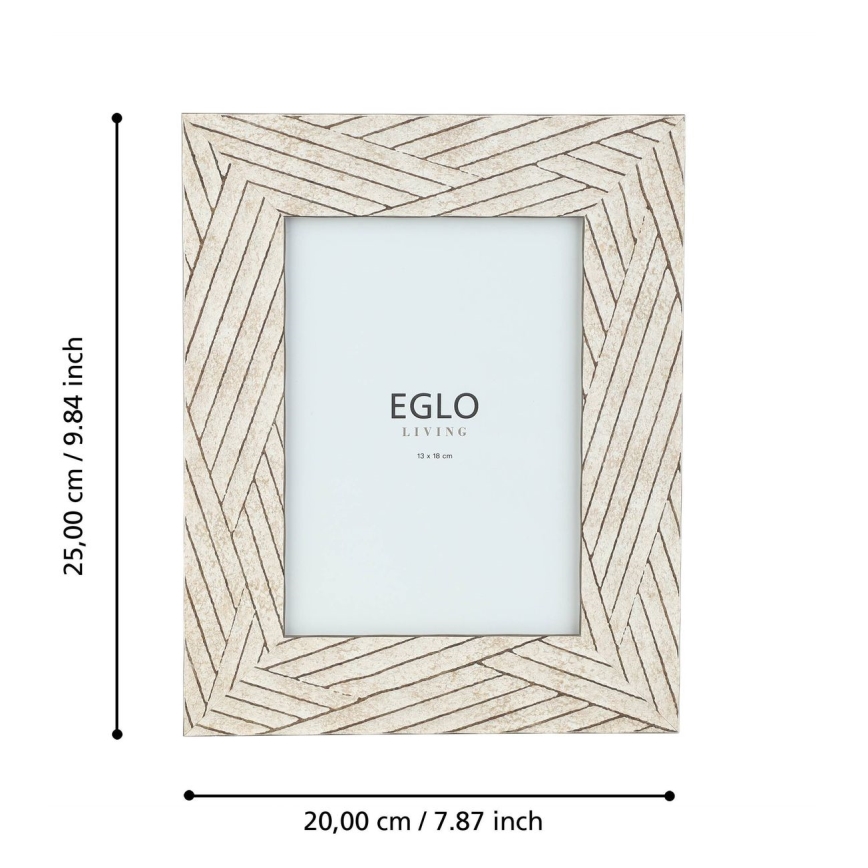Eglo - Pildiraam 13x18 cm beež