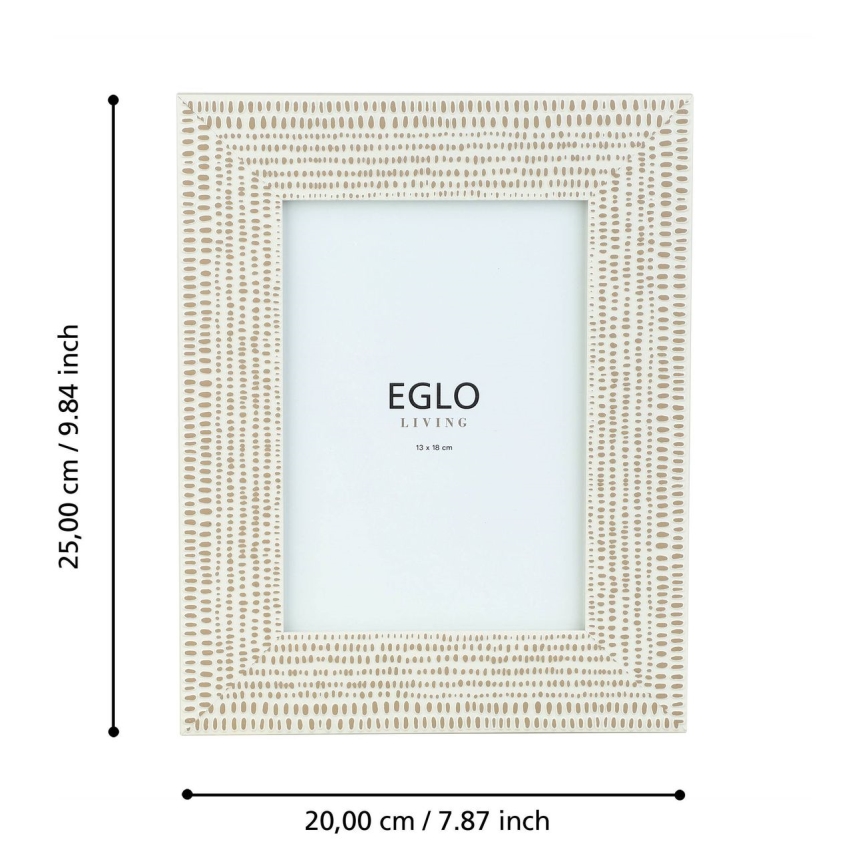 Eglo - Pildiraam 13x18 cm kreemikas