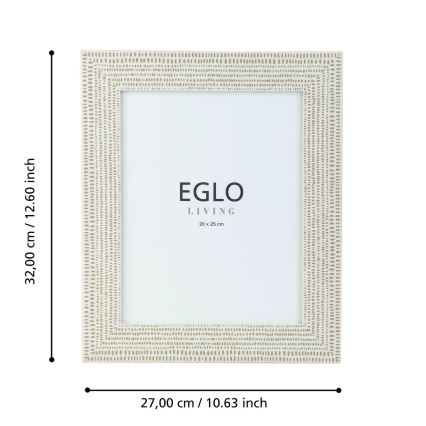 Eglo - Pildiraam 20x25 cm kreemikas
