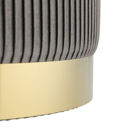 Eglo - KOMPLEKT 2x Taburett d. 31,5/36 cm hall/kuldne