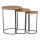 Eglo 424053 - TOWADA 3-osaline abilaudade komplekt pruun/must