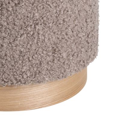Eglo - KOMPLEKT 2x Taburett d. 31,5/38,5 cm pruun
