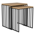 Eglo 424143 - Komplekt 2x TOZAWA abilauda, pruun/must