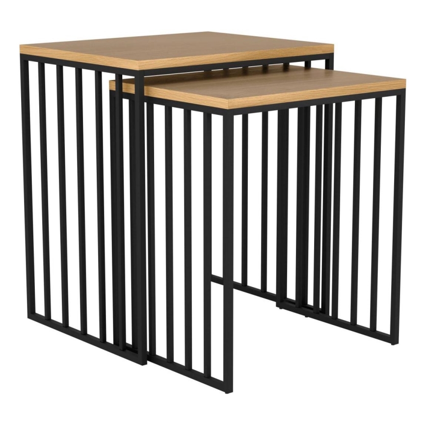 Eglo 424143 - Komplekt 2x TOZAWA abilauda, pruun/must